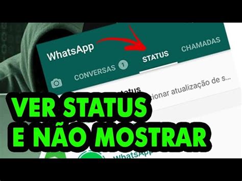 Como ver o status do WhatsApp escondido